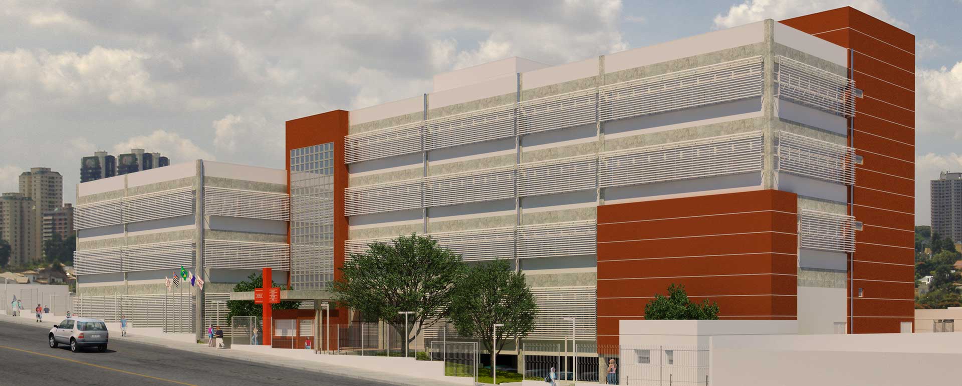 Centro de Treinamento profissionalizante SENAI - Mauá - Projeto de Viviane Concilio